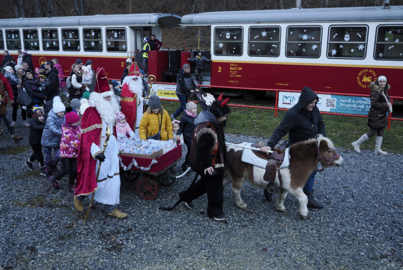 Mikulášsky expres v Čermeli