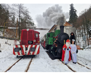 Mikulášsky expres na detskej železnici 