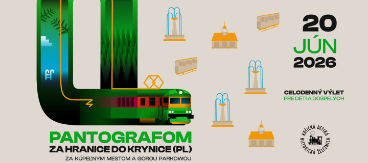 Pantografom za hranice do Krynice 20.6.