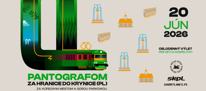 Pantografom za hranice do Krynice 20.6.