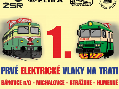 PRVÉ ELEKTRICKÉ VLAKY DO HUMENNÉHO 13.12.