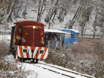 ROZLÚČKA S ROKOM NA DETSKEJ ŽELEZNICI